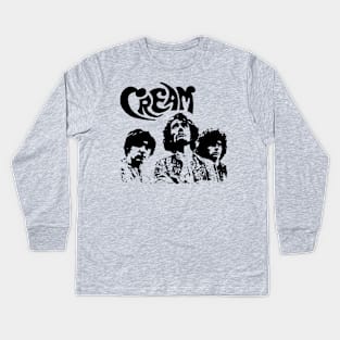 Retro Original of Cream Music Merchant Kids Long Sleeve T-Shirt